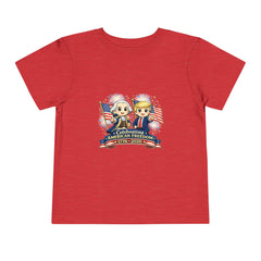 Freedom Leaders - Toddler 250th Anniversary Patriotic Shirt (1776-2026)