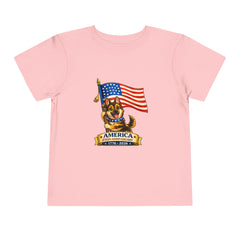 Patriotic Puppy - Toddler 250th Anniversary Shirt