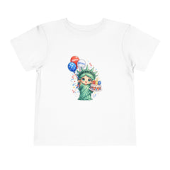 Birthday Lady Liberty - Toddler 250th Anniversary Shirt
