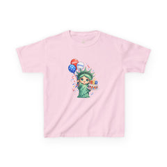Birthday Lady Liberty- Kids 250th Anniversary Shirt