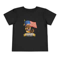 Patriotic Puppy - Toddler 250th Anniversary Shirt