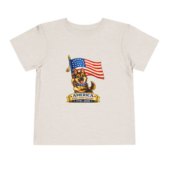 Patriotic Puppy - Toddler 250th Anniversary Shirt