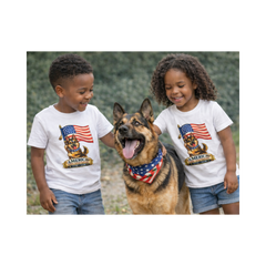 Patriotic Puppy - Toddler 250th Anniversary Shirt