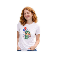 Birthday Lady Liberty - Adult / Teen 250th Anniversary Shirt