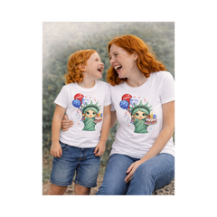 Birthday Lady Liberty - Adult / Teen 250th Anniversary Shirt