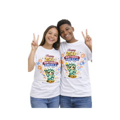 Happy 250th Birthday America - Adult / Teen Patriotic Celebration Shirt