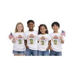 Happy 250th Birthday America - Toddler Patriotic Celebration Shirt