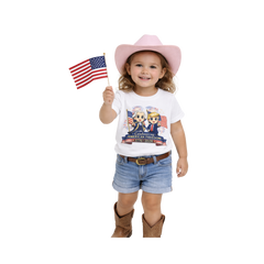 Freedom Leaders - Toddler 250th Anniversary Patriotic Shirt (1776-2026)