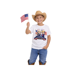 Freedom Leaders - Kids 250th Anniversary Patriotic Shirt (1776-2026)