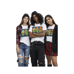 Colorful Americana Art Shirt - America 250 Years Strong Anniversary Shirt