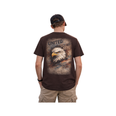 United Since 1776 (Back Print) Vintage Eagle Patriotic 250th Anniversary T-Shirt
