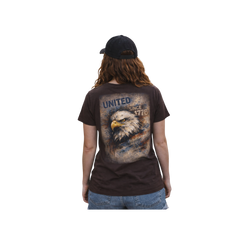 United Since 1776 (Back Print) Vintage Eagle Patriotic 250th Anniversary T-Shirt