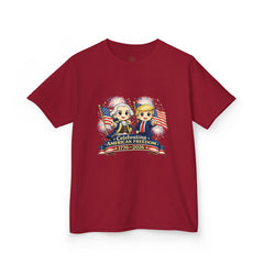 Freedom Leaders - Kids 250th Anniversary Patriotic Shirt (1776-2026)