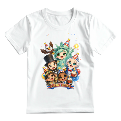 Great American Icons - Toddlers 250th Anniversary Shirt