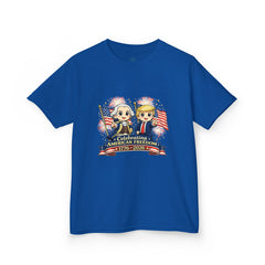 Freedom Leaders - Kids 250th Anniversary Patriotic Shirt (1776-2026)