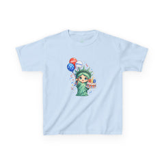 Birthday Lady Liberty- Kids 250th Anniversary Shirt