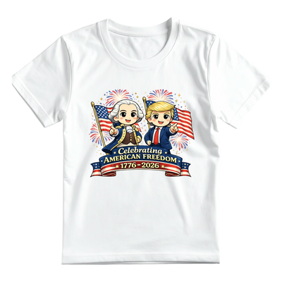 Freedom Leaders - Toddler 250th Anniversary Patriotic Shirt (1776-2026)