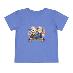 Freedom Leaders - Toddler 250th Anniversary Patriotic Shirt (1776-2026)
