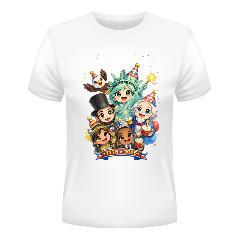 Great American Icons - Adult / Teen 250th Anniversary Shirt