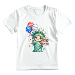Birthday Lady Liberty - Toddler 250th Anniversary Shirt