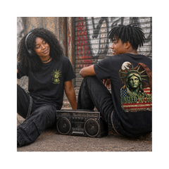 United We Stand (Back Print) Freedom Since 1776 Grunge Patriotic T-Shirt | Teen and Adult Unisex Shirt