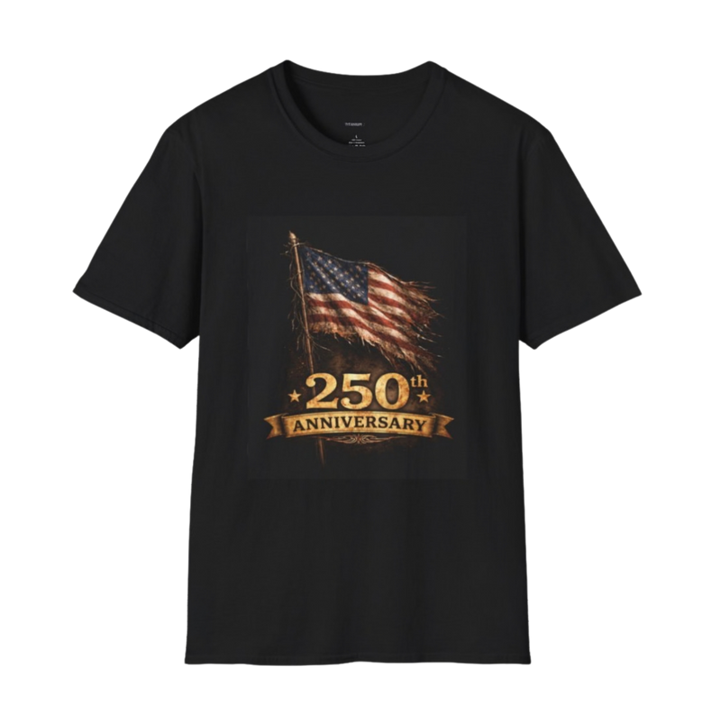 American Flag Freedom Shirt - 250th Patriotic Anniversary Shirt